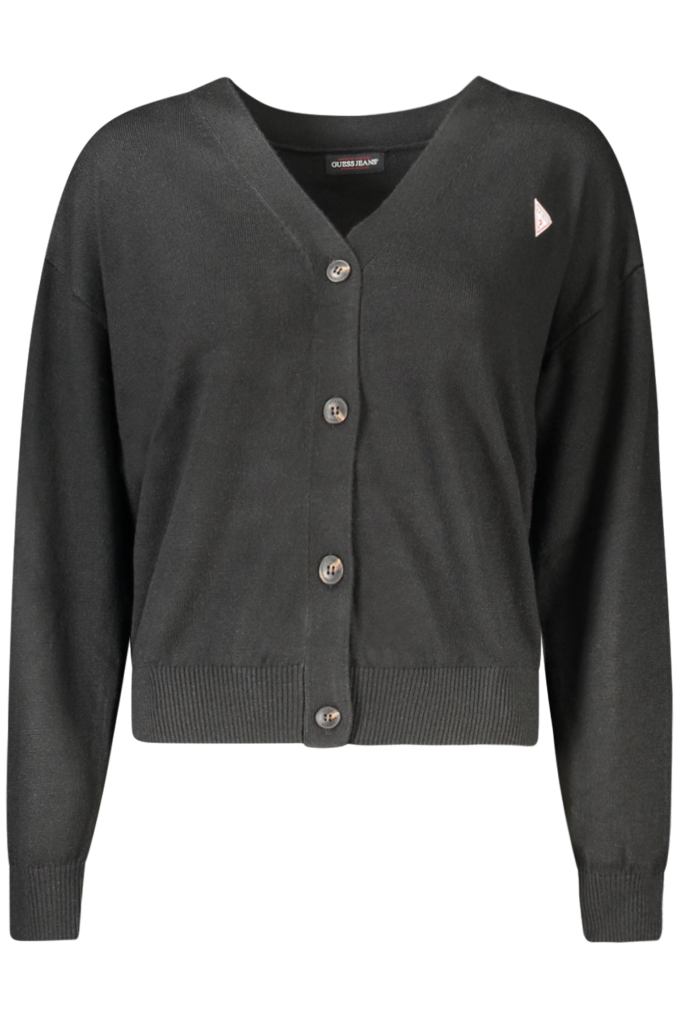 GUESS JEANS WOMEN'S CARDIGAN BLACK
