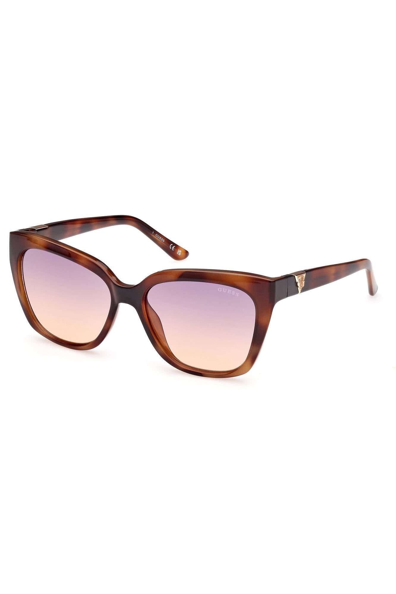 GUESS JEANS WOMEN'S BROWN SUNGLASSES