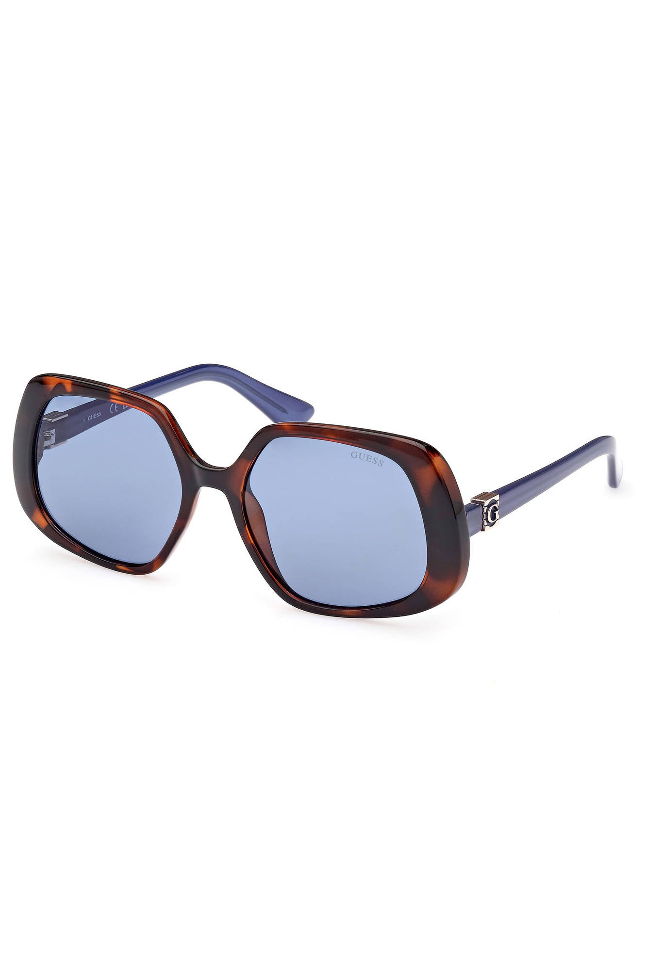 GUESS JEANS WOMEN'S BROWN SUNGLASSES