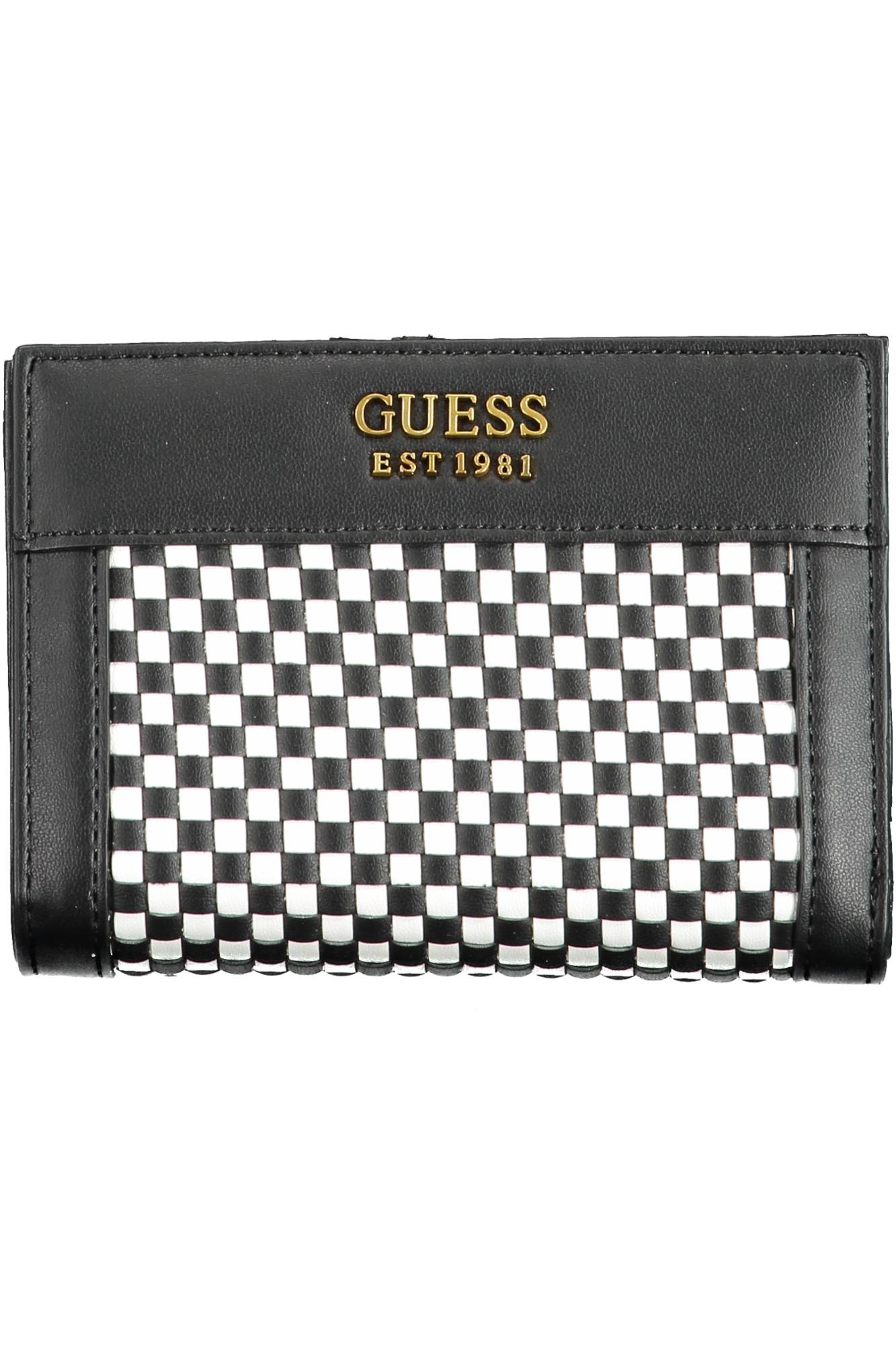 GUESS JEANS WOMEN'S WALLET BLACK