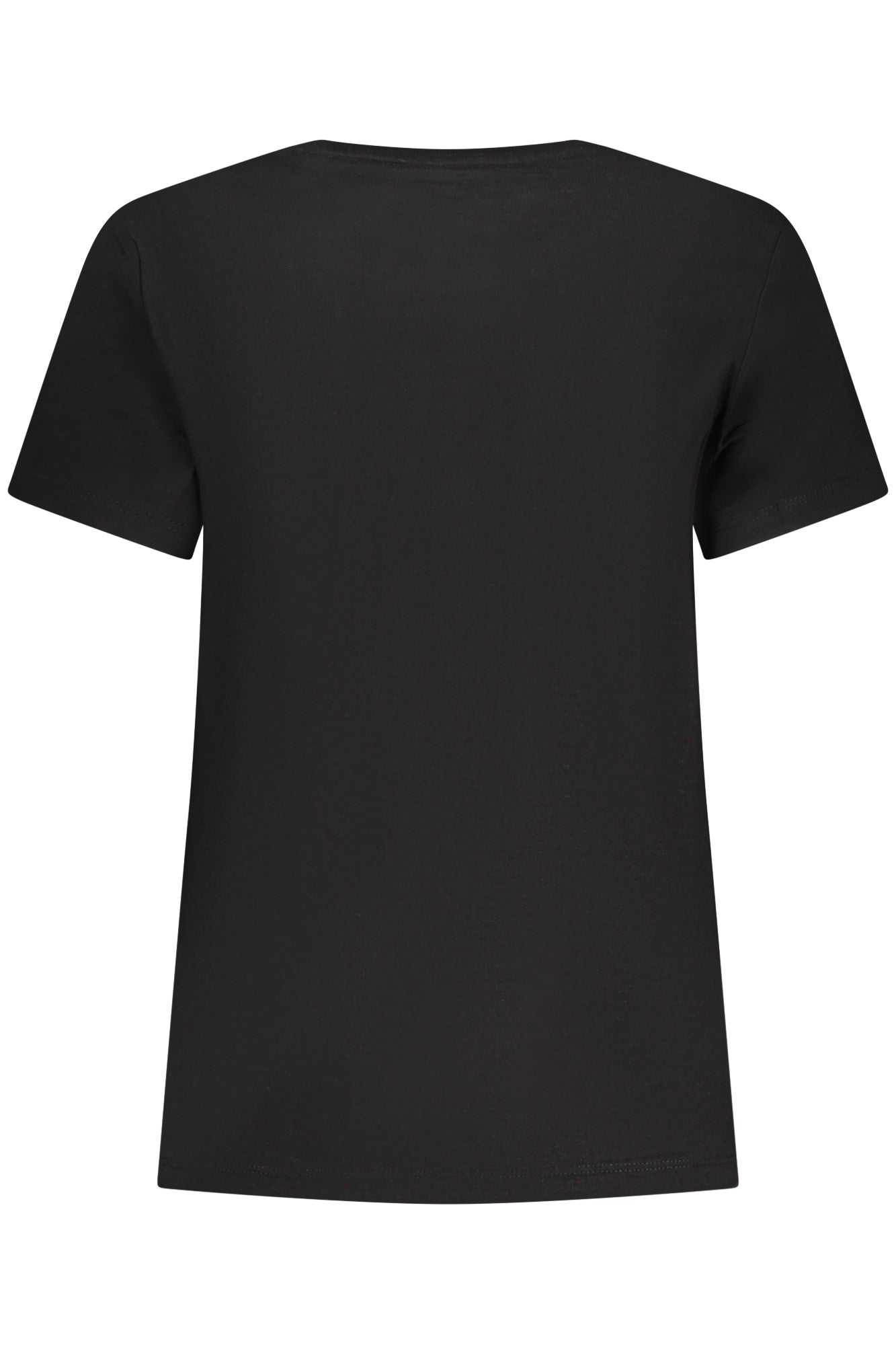 GUESS JEANS WOMEN'S SHORT-SLEEVED T-SHIRT BLACK