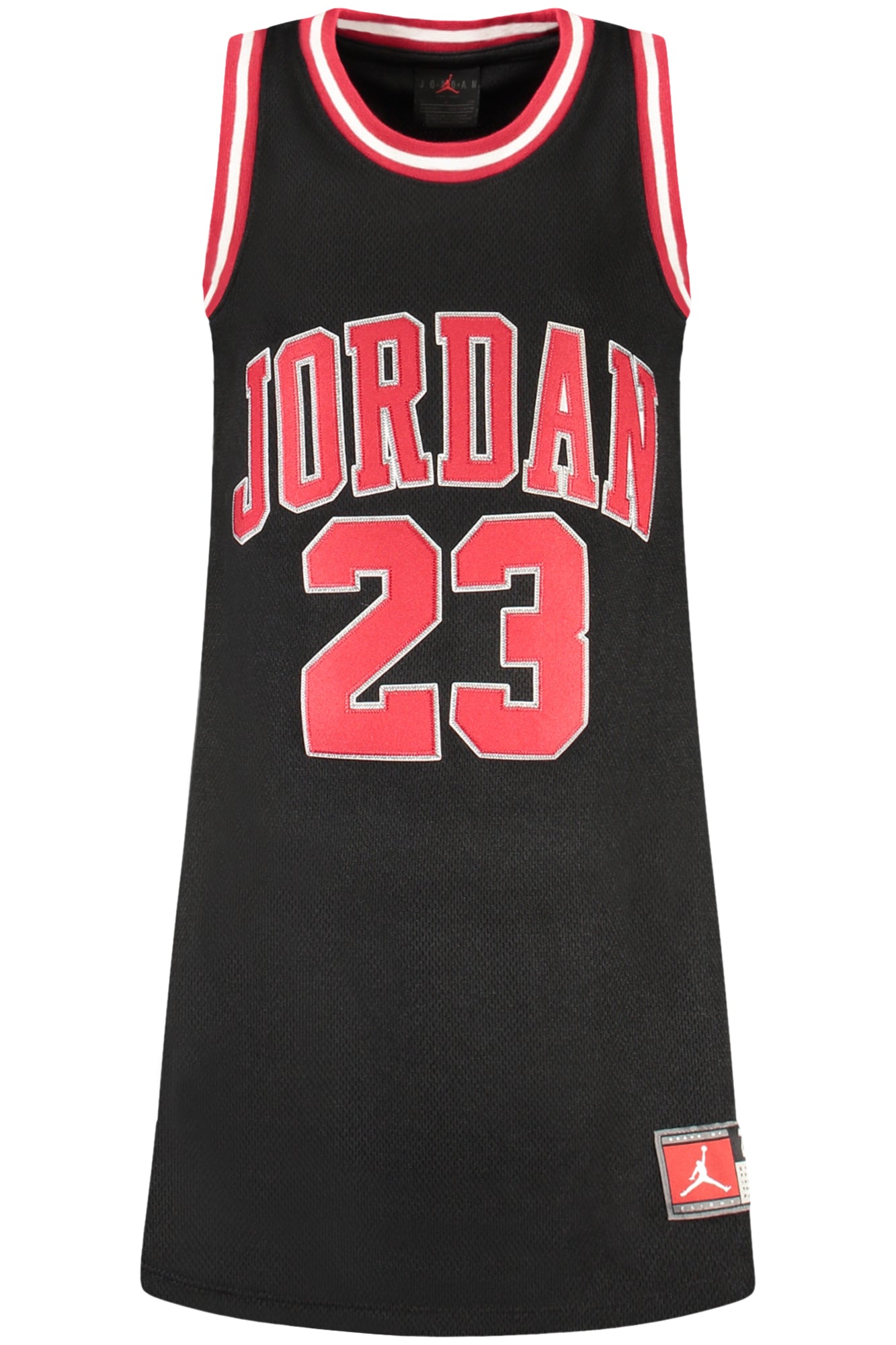 JORDAN GIRLS' BLACK TANK TOP