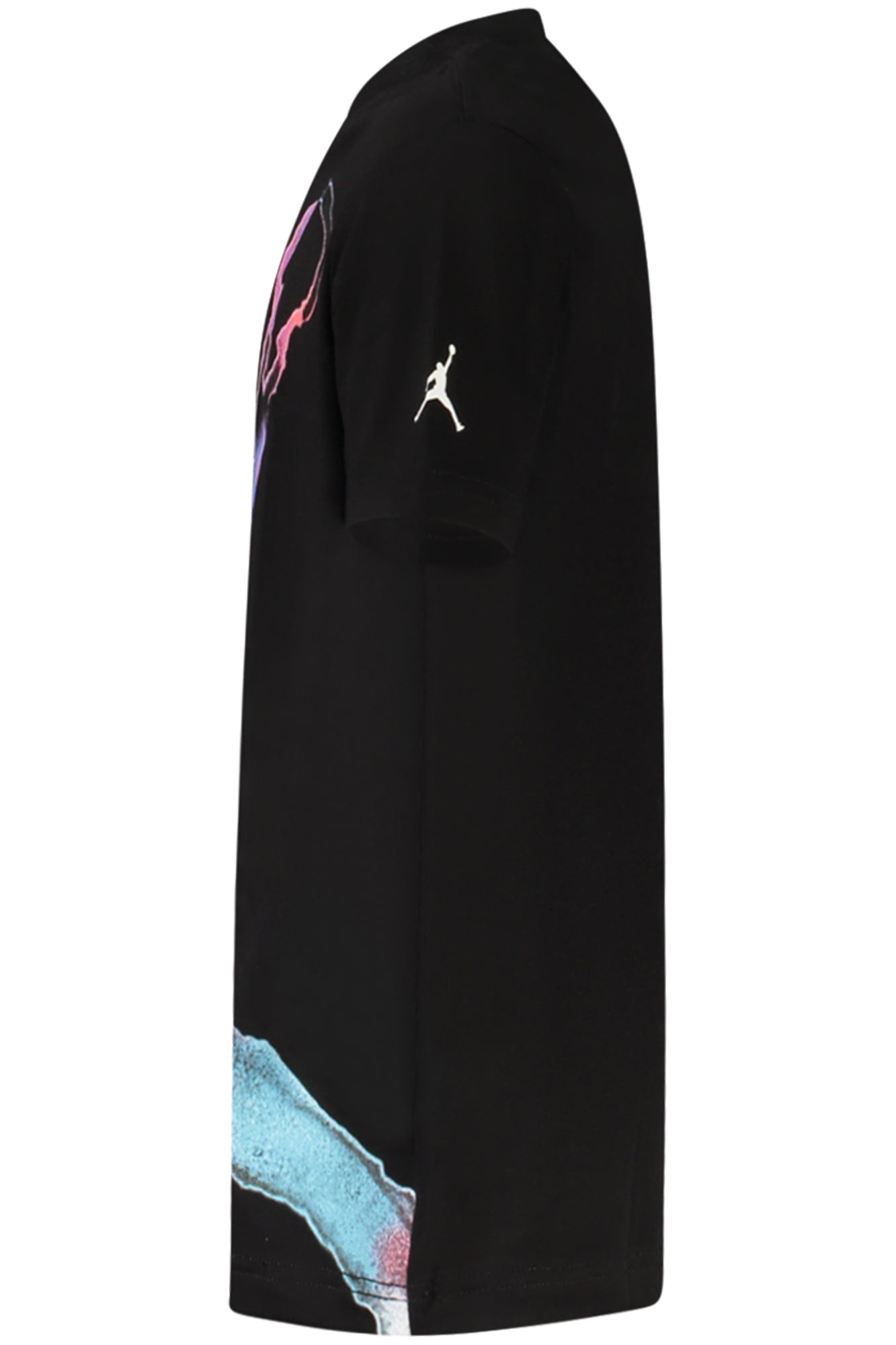 JORDAN SHORT-SLEEVED T-SHIRT FOR KIDS, BLACK