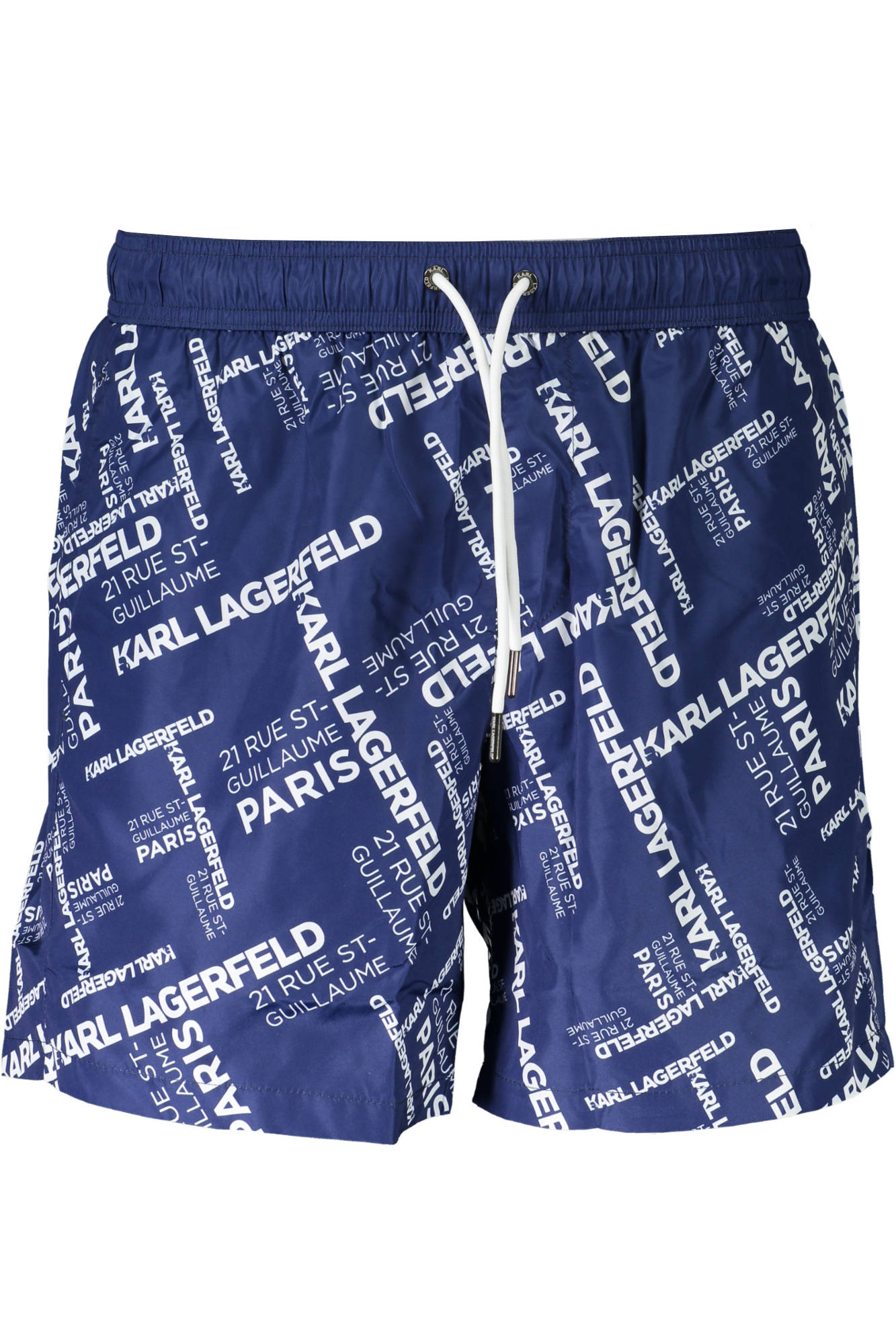 KARL LAGERFELD BEACHWEAR SWIMSUIT BOTTOM MEN BLUE