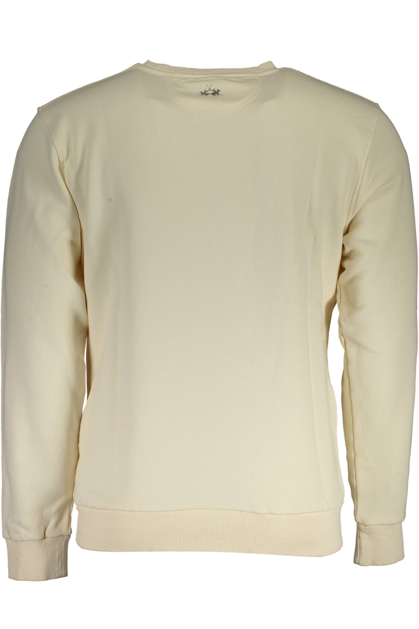 LA MARTINA WHITE MEN'S SWEATSHIRT WITHOUT ZIP
