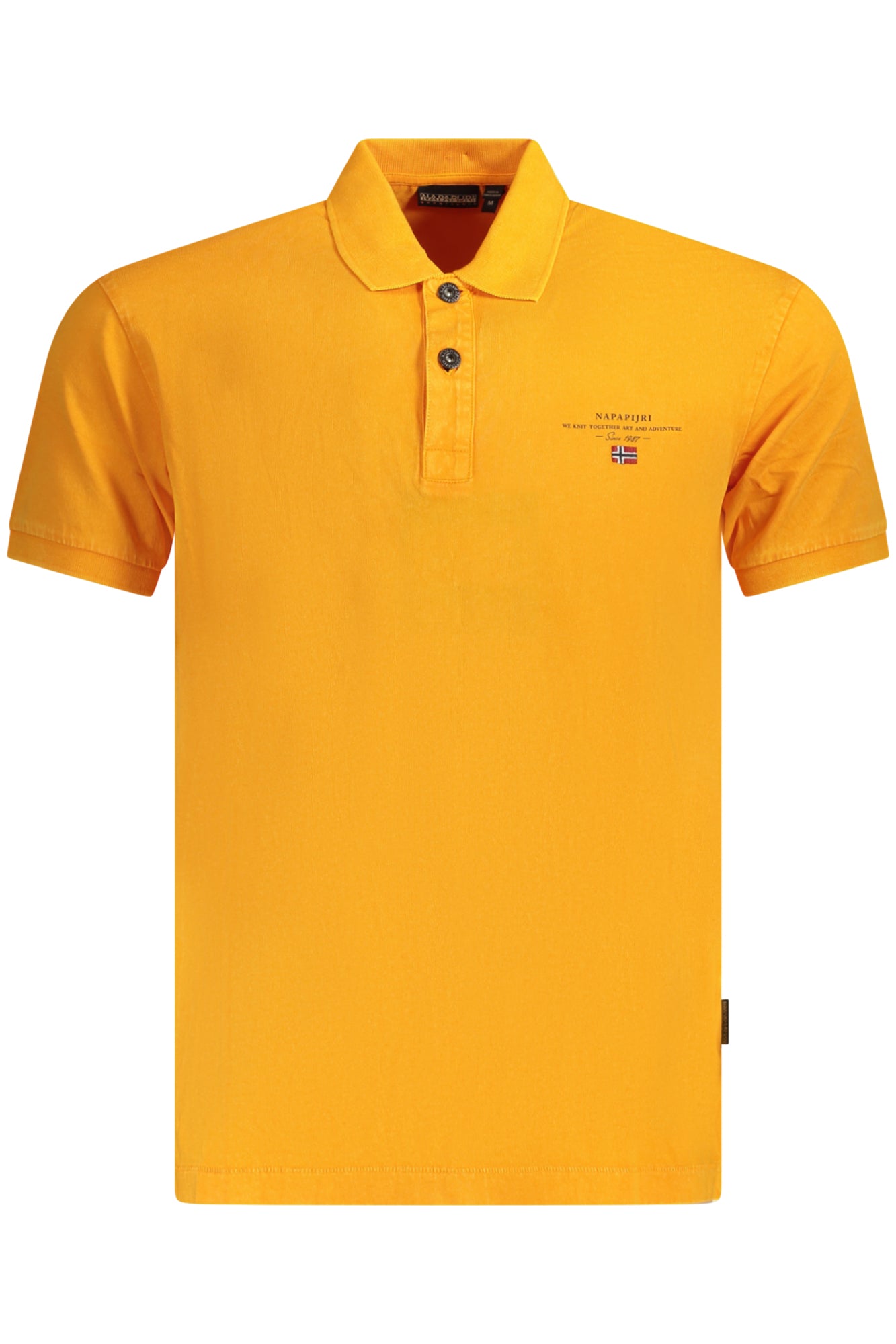 NAPAPIJRI POLO SHORT SLEEVES MEN ORANGE