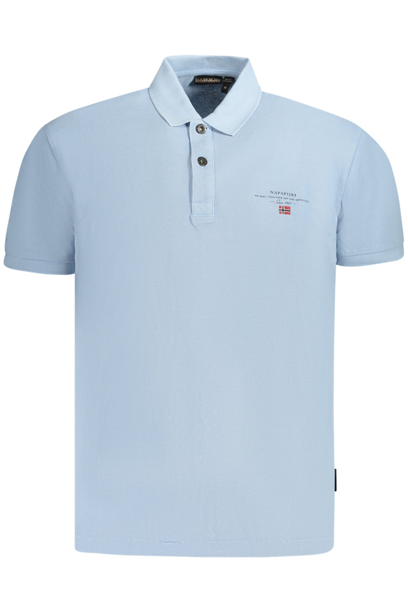 NAPAPIJRI POLO SHORT SLEEVES MEN BLUE