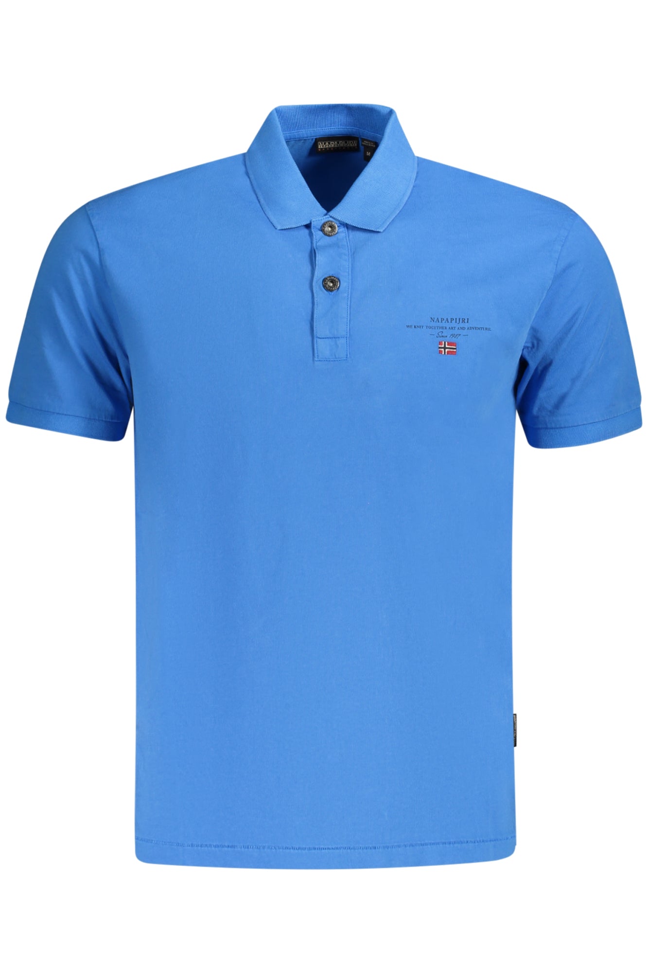 NAPAPIJRI POLO SHORT SLEEVES MEN BLUE