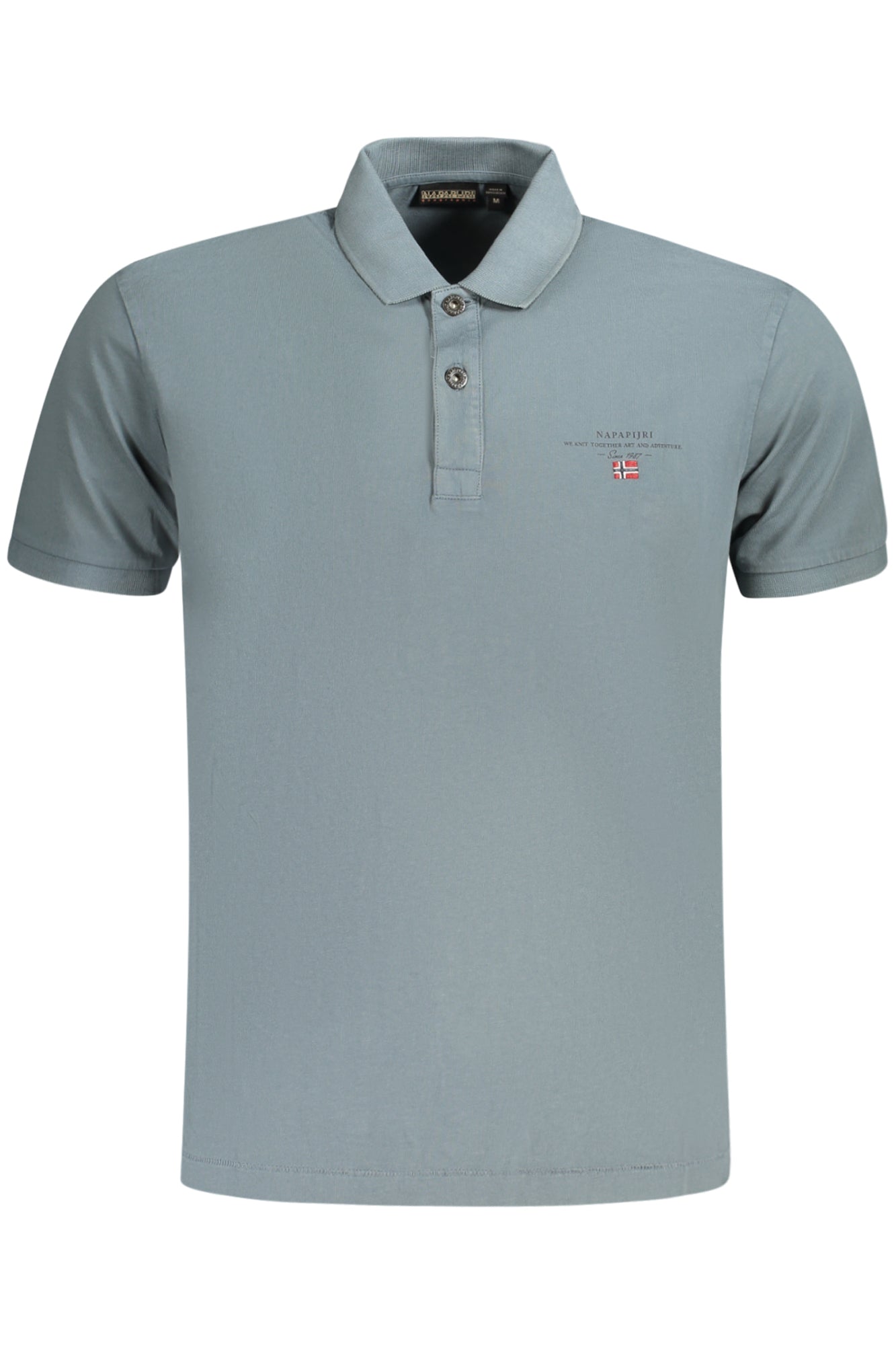 NAPAPIJRI POLO SHORT SLEEVES MEN GREY
