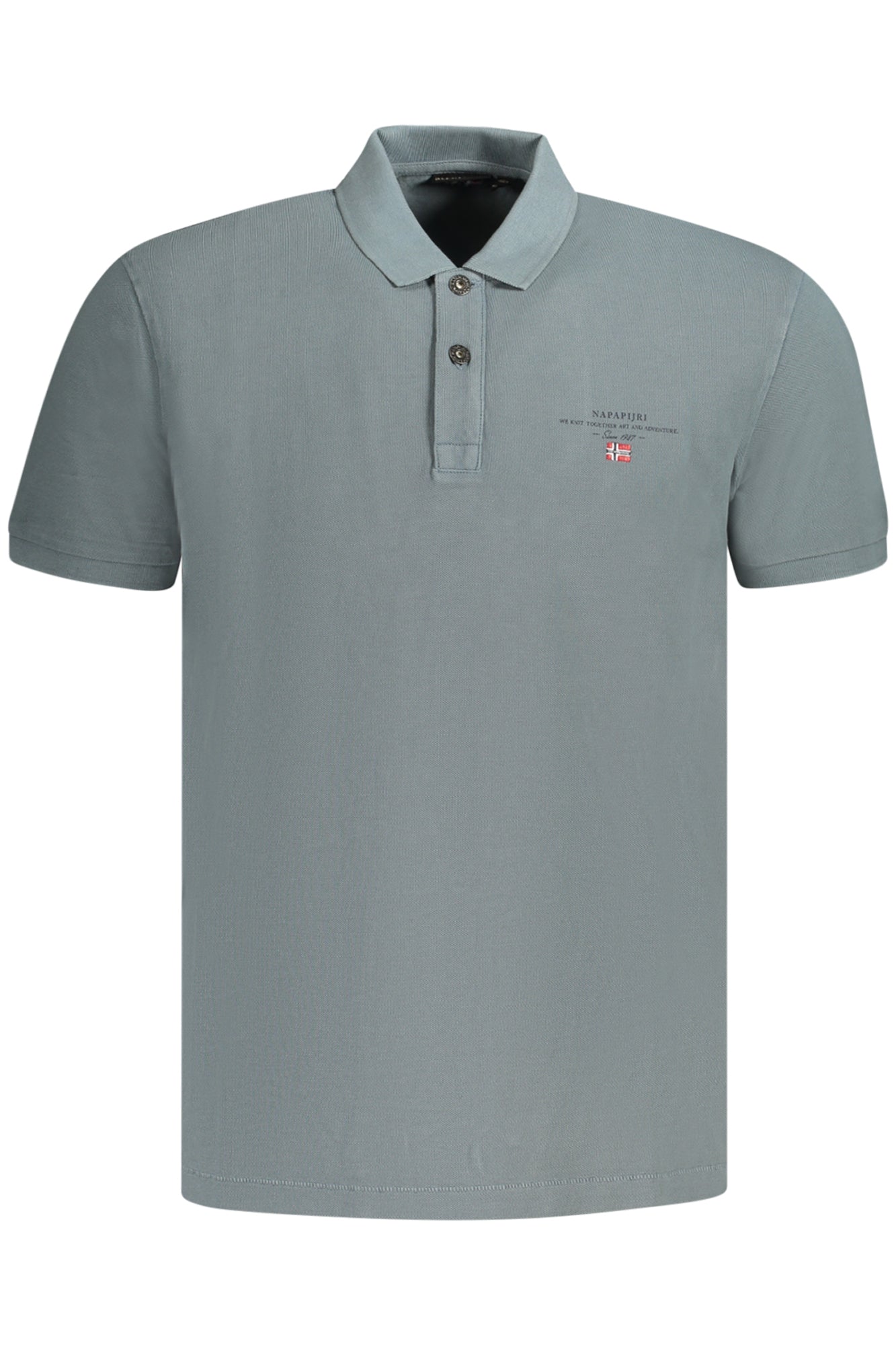 NAPAPIJRI POLO SHORT SLEEVES MEN GREY