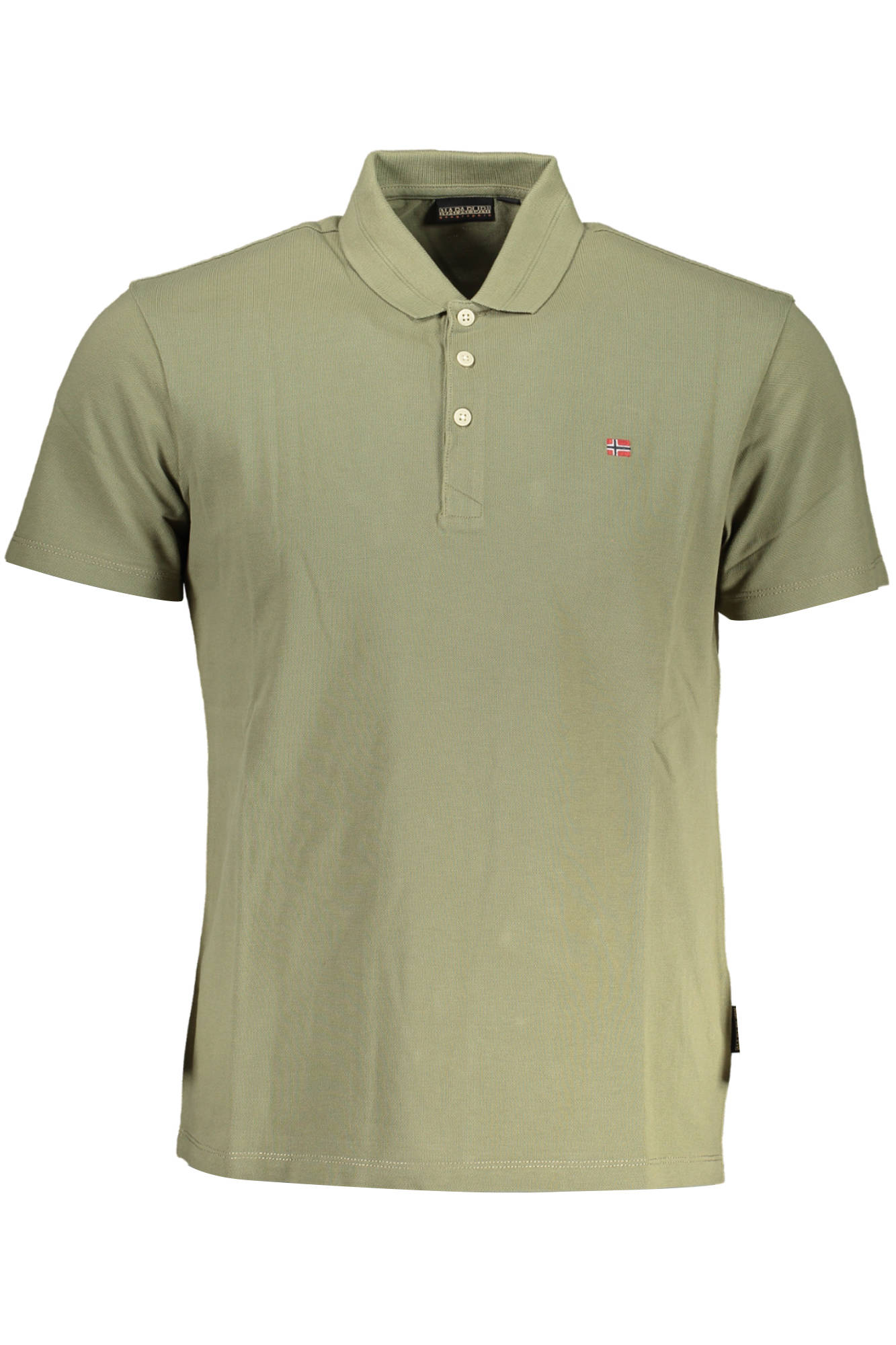 NAPAPIJRI POLO SHORT SLEEVES MEN GREEN