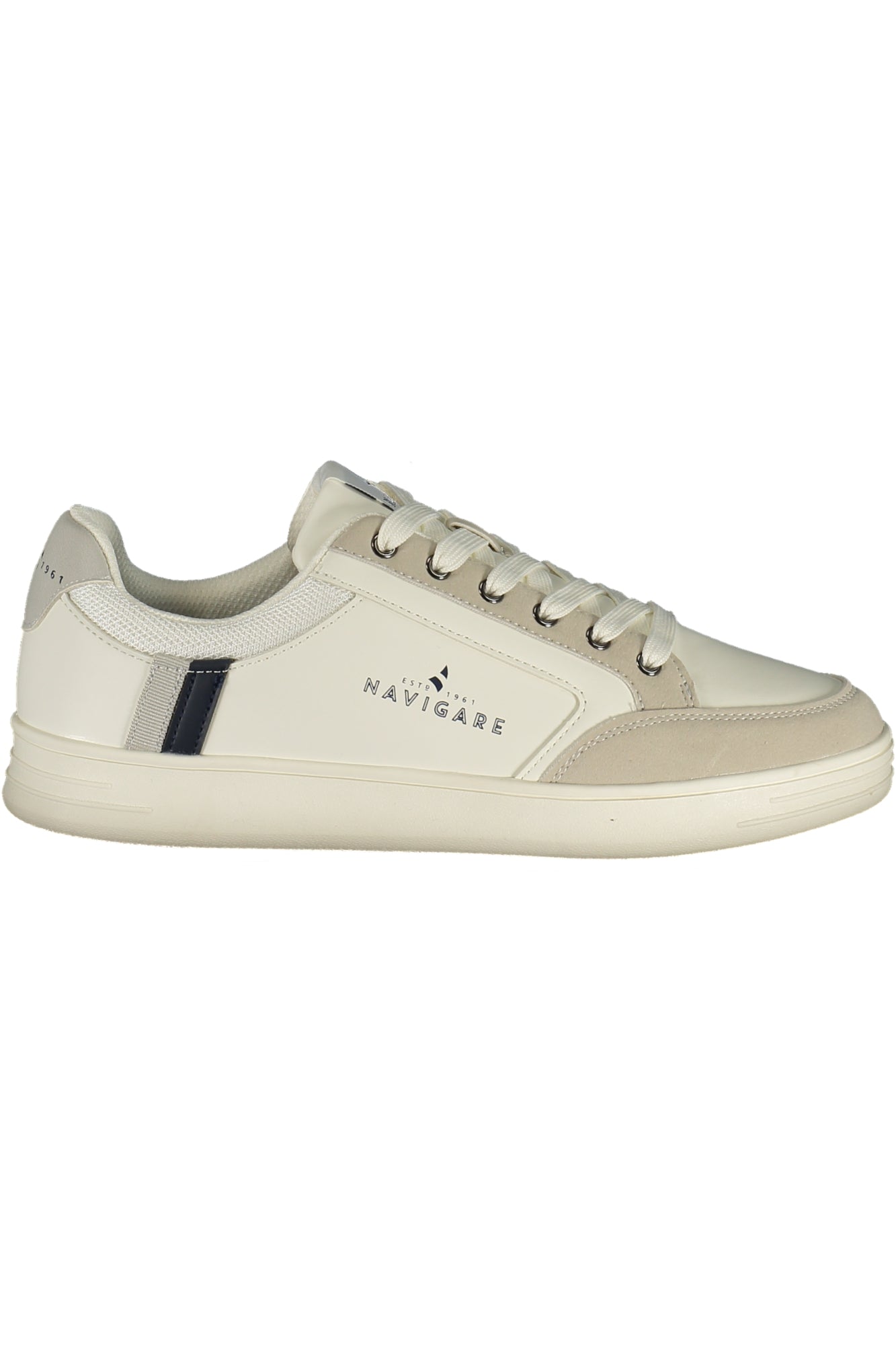 NAVIGATE MEN'S WHITE SPORTS FOOTWEAR