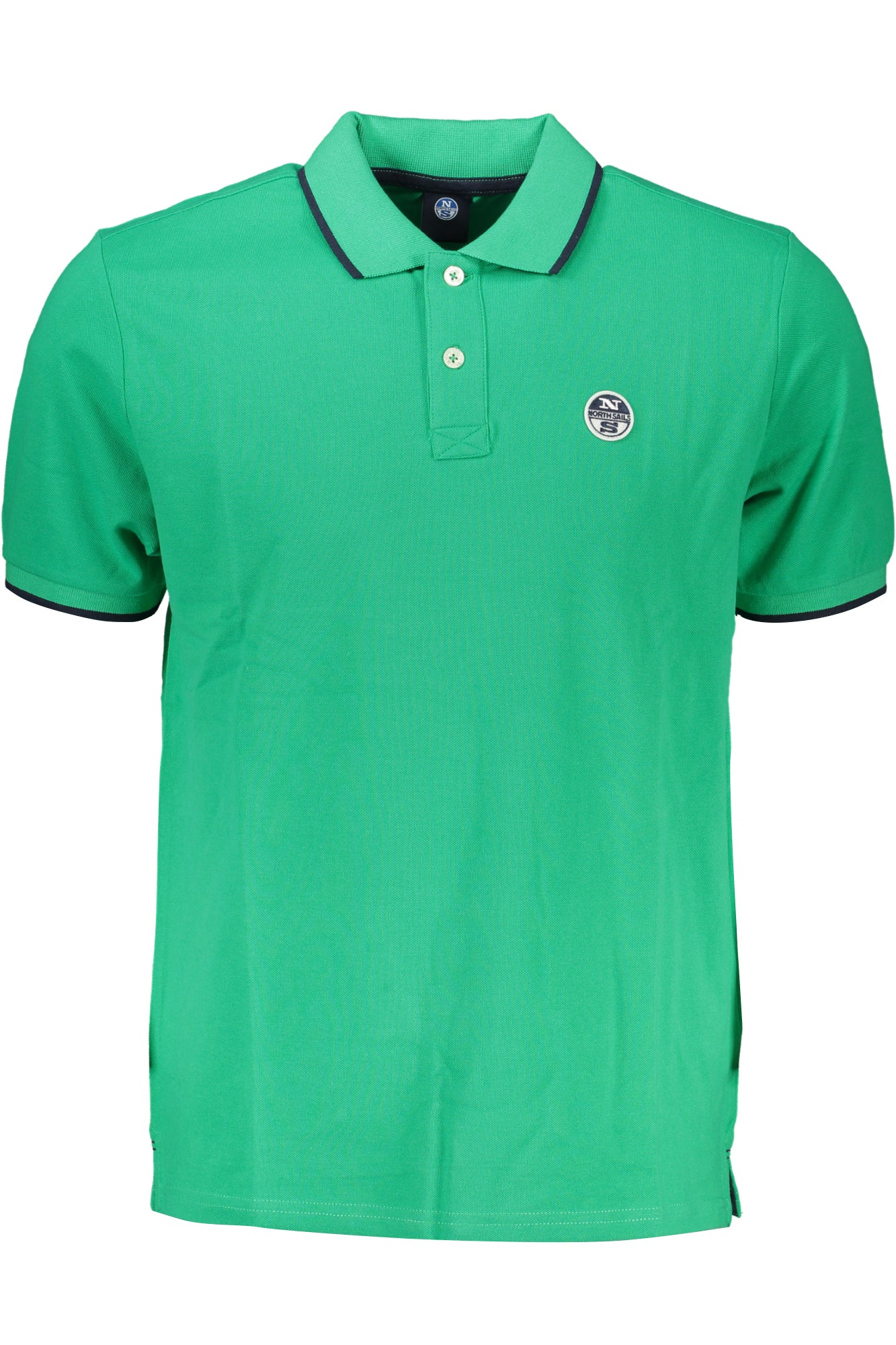 NORTH SAILS GREEN MEN'S SHORT SLEEVED POLO SHIRT