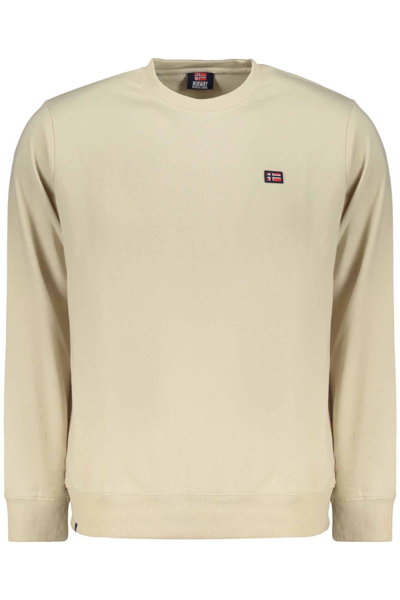 NORWAY 1963 MEN'S BEIGE ZIP-UP SWEATSHIRT