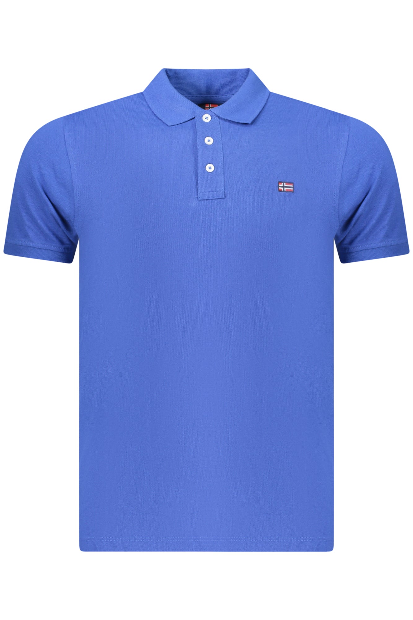 NORWAY 1963 MEN'S SHORT-SLEEVED POLO SHIRT, BLUE