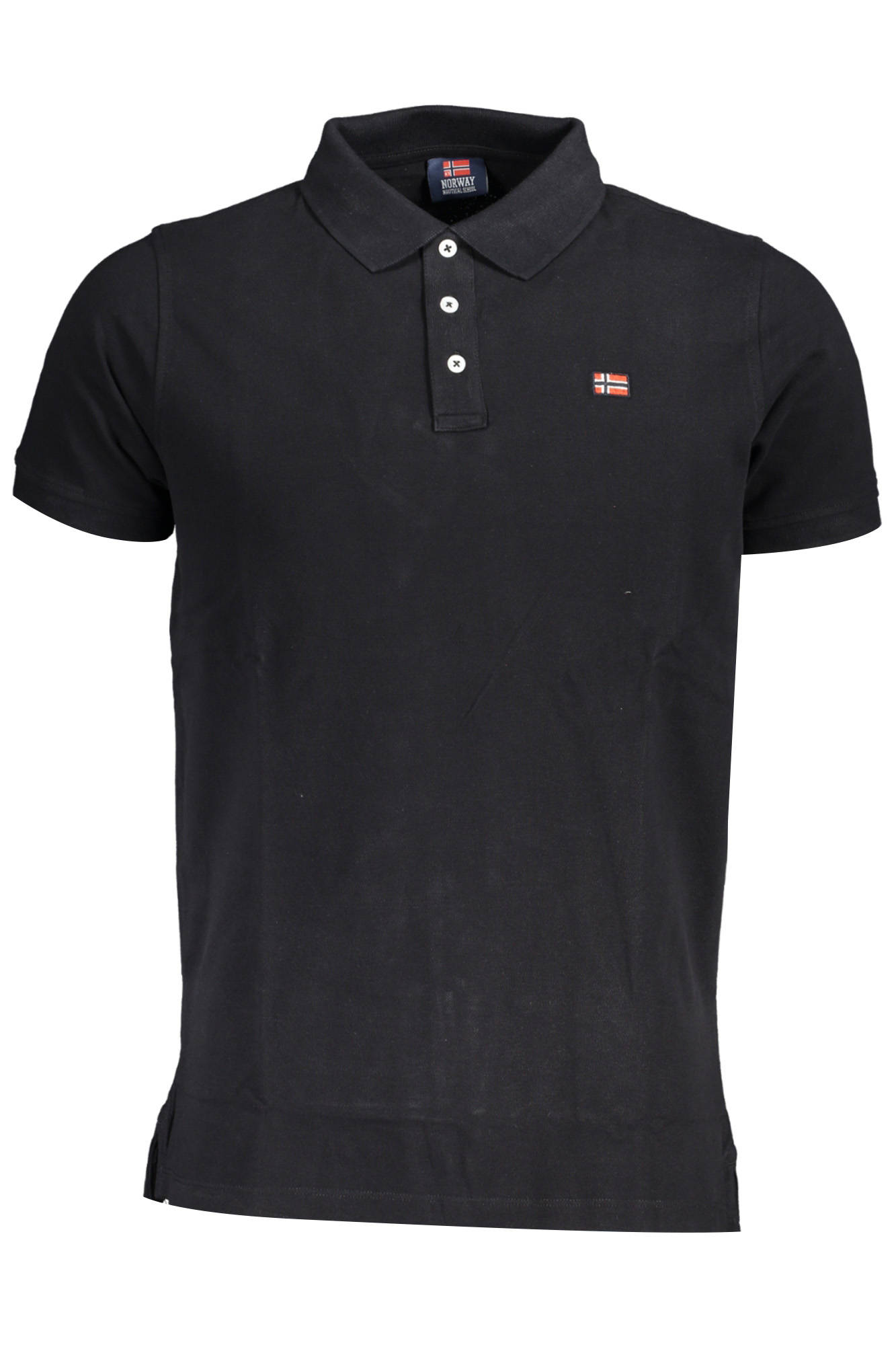 NORWAY 1963 MEN'S SHORT SLEEVE POLO BLACK