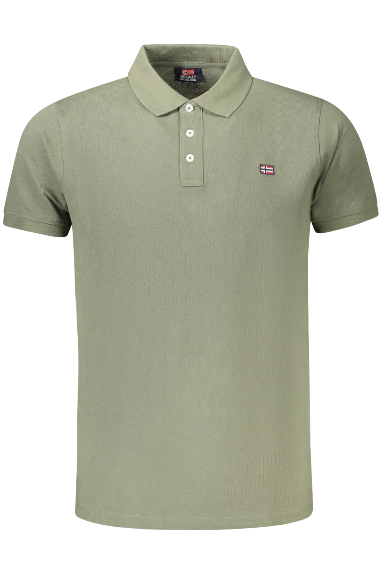 NORWAY 1963 MEN'S SHORT SLEEVE POLO GREEN