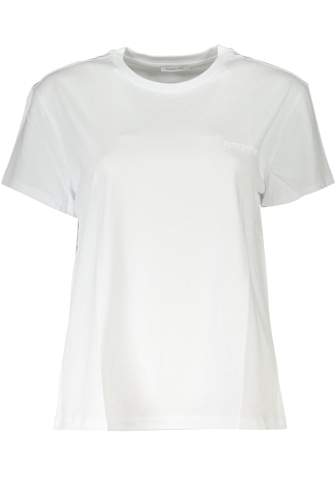 PATRIZIA PEPE WOMEN'S SHORT SLEEVE T-SHIRT WHITE