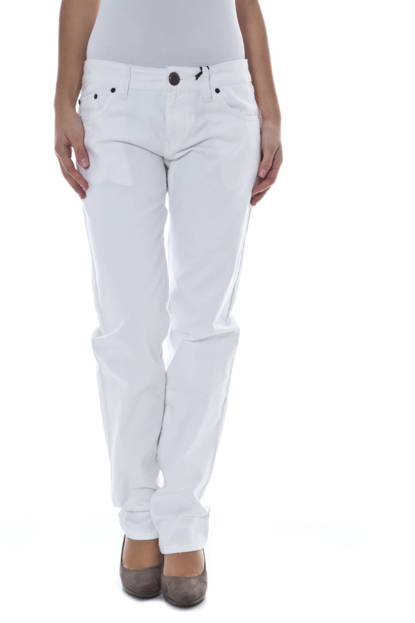 PHARD WHITE WOMEN'S PANTS