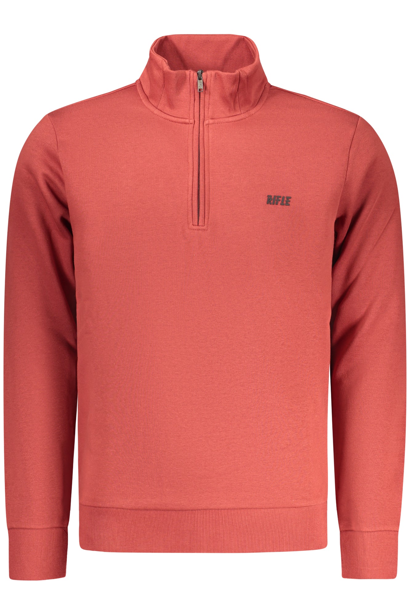 RIFLE RED MEN'S ZIP-UP SWEATSHIRT