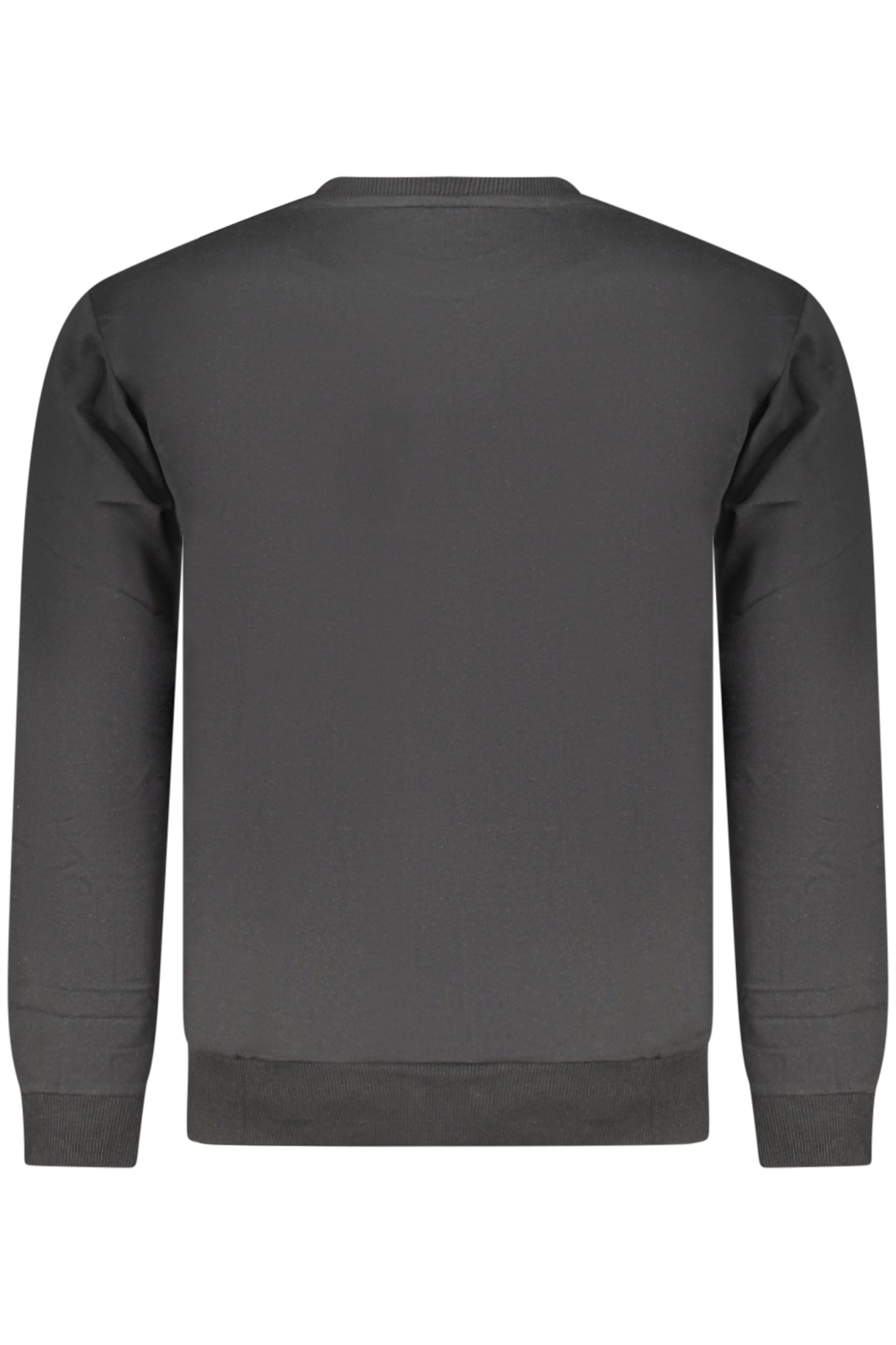 SUPERGA MEN'S BLACK ZIP-UP SWEATSHIRT