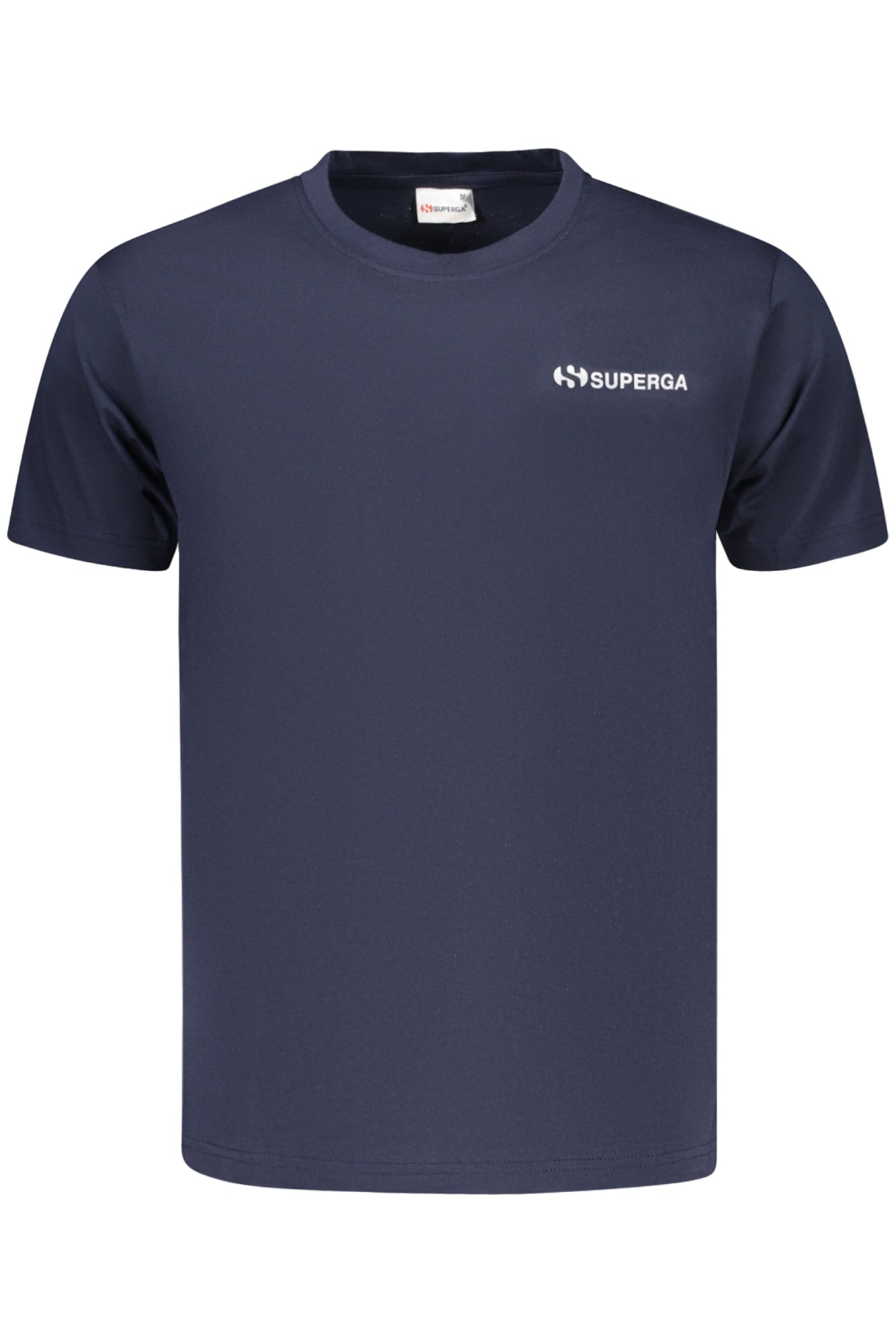 SUPERGA MEN'S SHORT-SLEEVED T-SHIRT BLUE