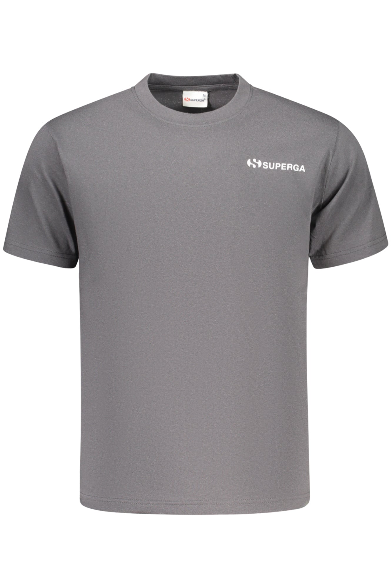 SUPERGA MEN'S SHORT-SLEEVED T-SHIRT GREY