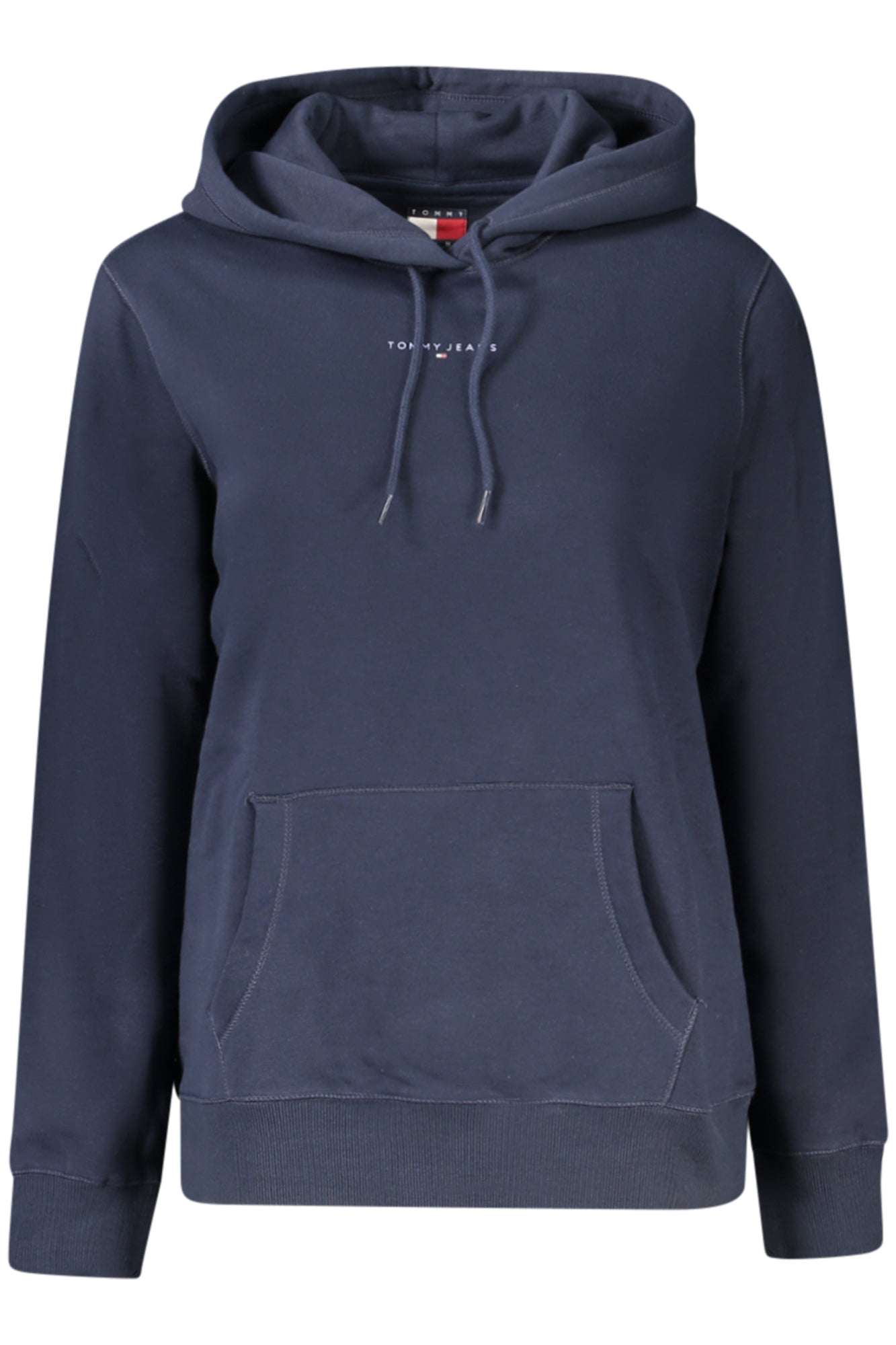 TOMMY HILFIGER WOMEN'S BLUE ZIP-UP SWEATSHIRT
