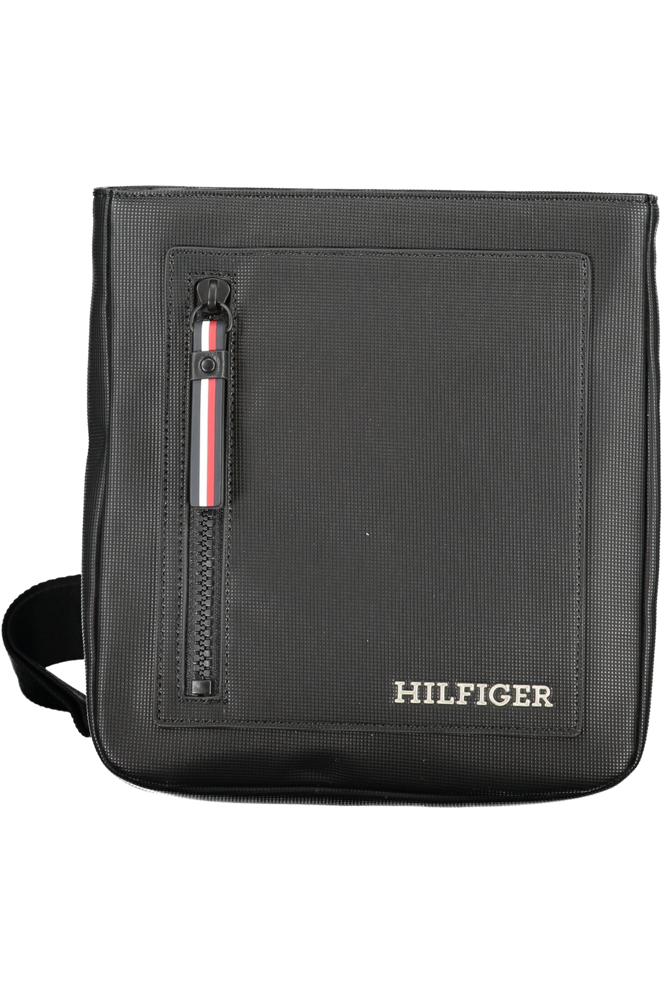 TOMMY HILFIGER MEN'S BLACK SHOULDER BAG