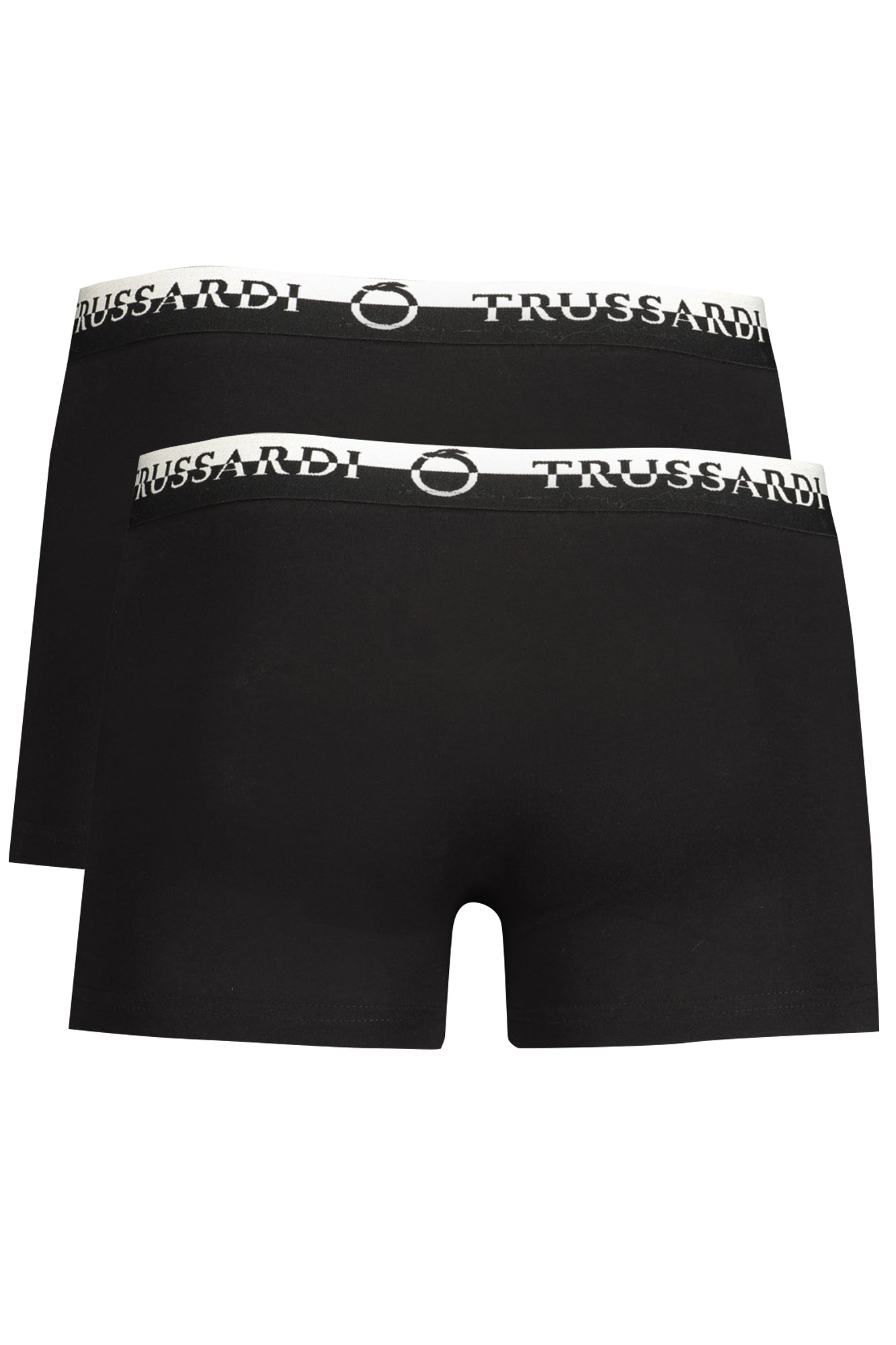 TRUSSARDI MEN'S BLACK BOXER