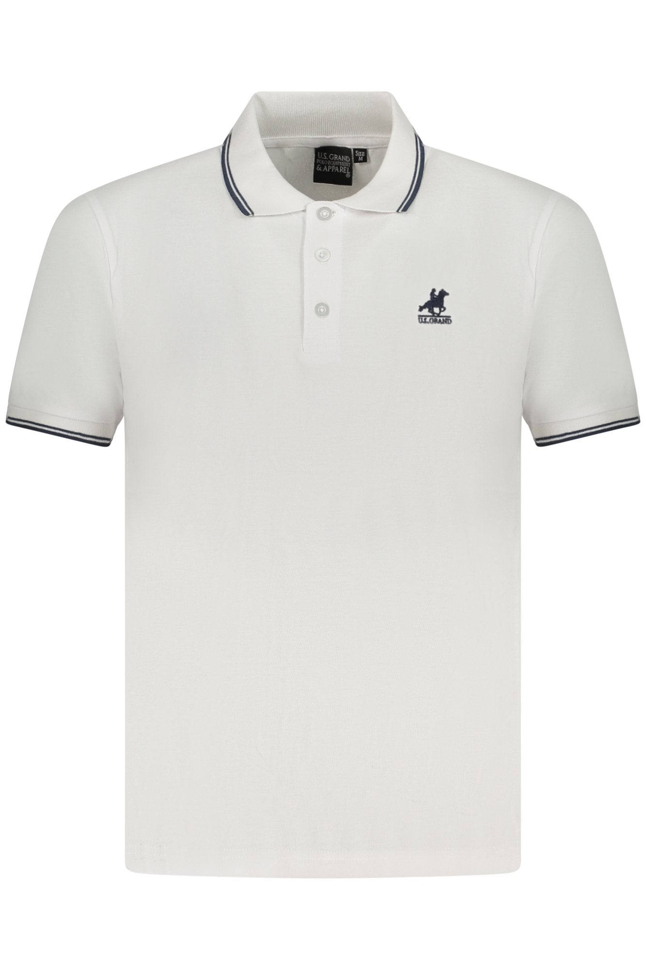 US GRAND POLO SHORT SLEEVE MEN'S WHITE