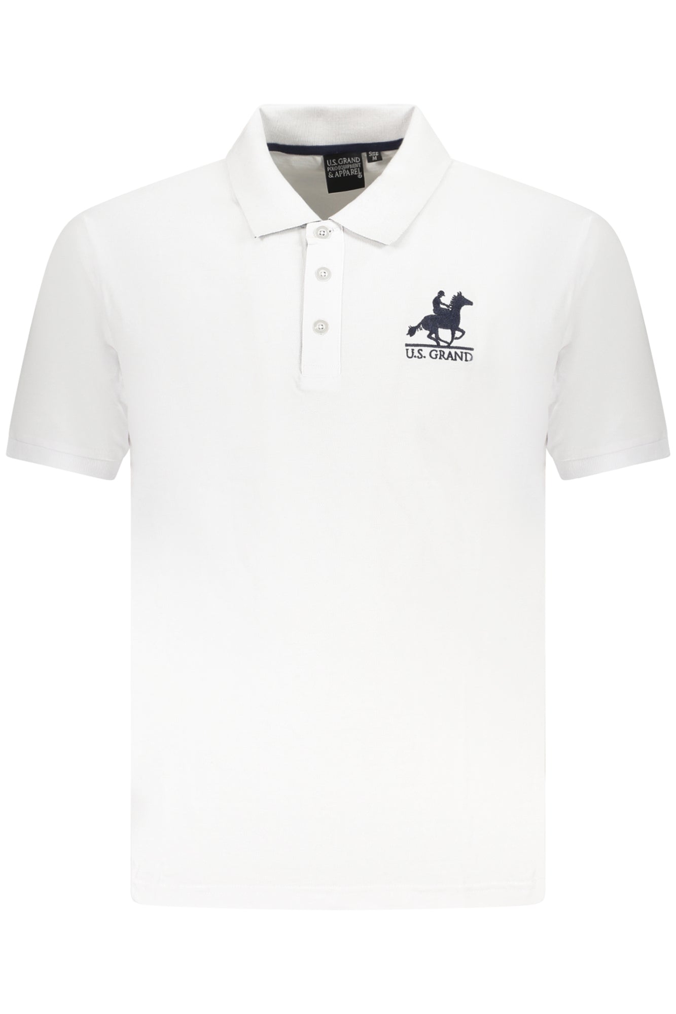 US GRAND POLO SHORT SLEEVE MEN'S WHITE