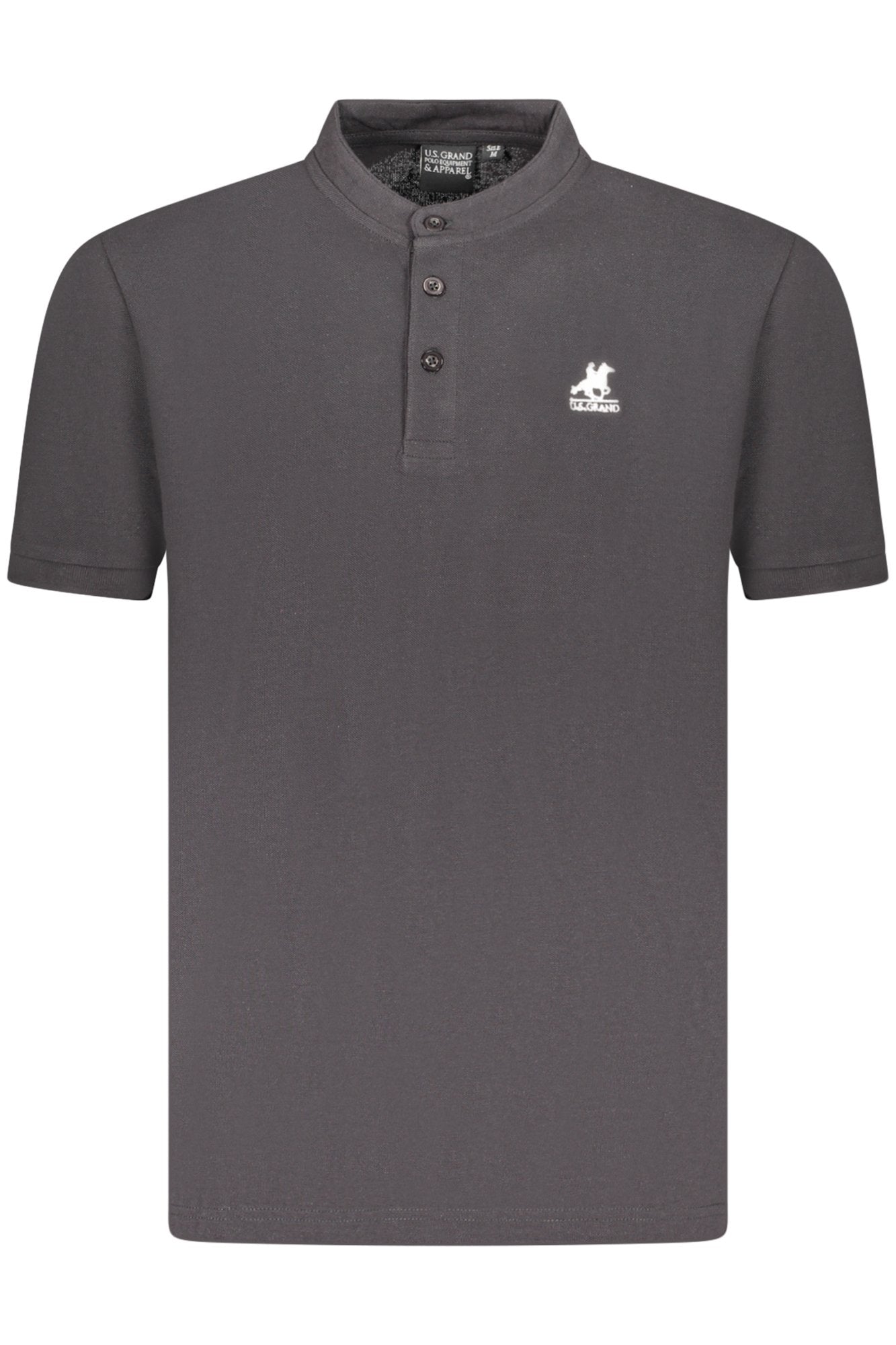 US GRAND POLO SHORT SLEEVE MEN'S BLACK