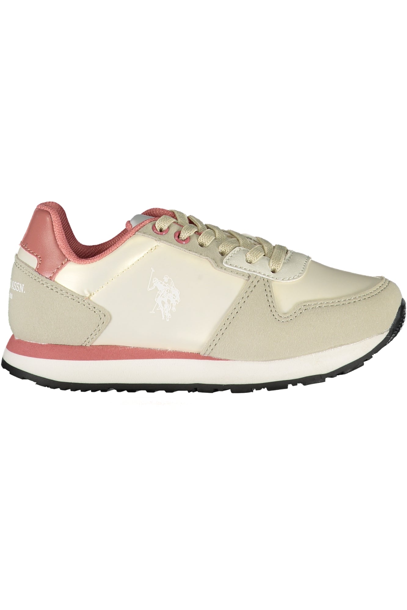 US POLO ASSN. BEIGE CHILDREN'S SPORTS SHOES