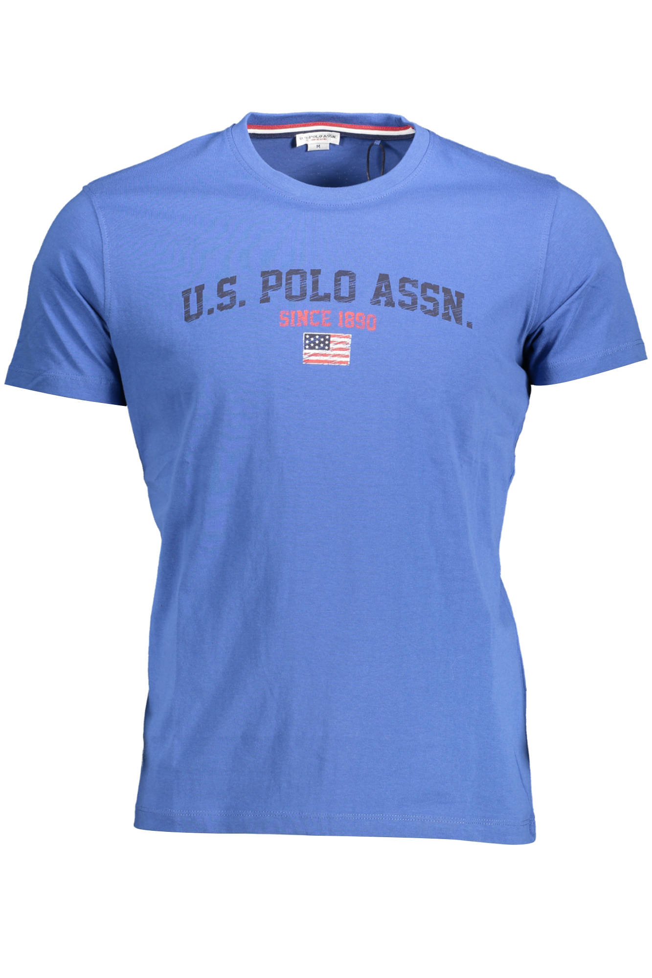 US POLO T-SHIRT SHORT SLEEVES MEN BLUE
