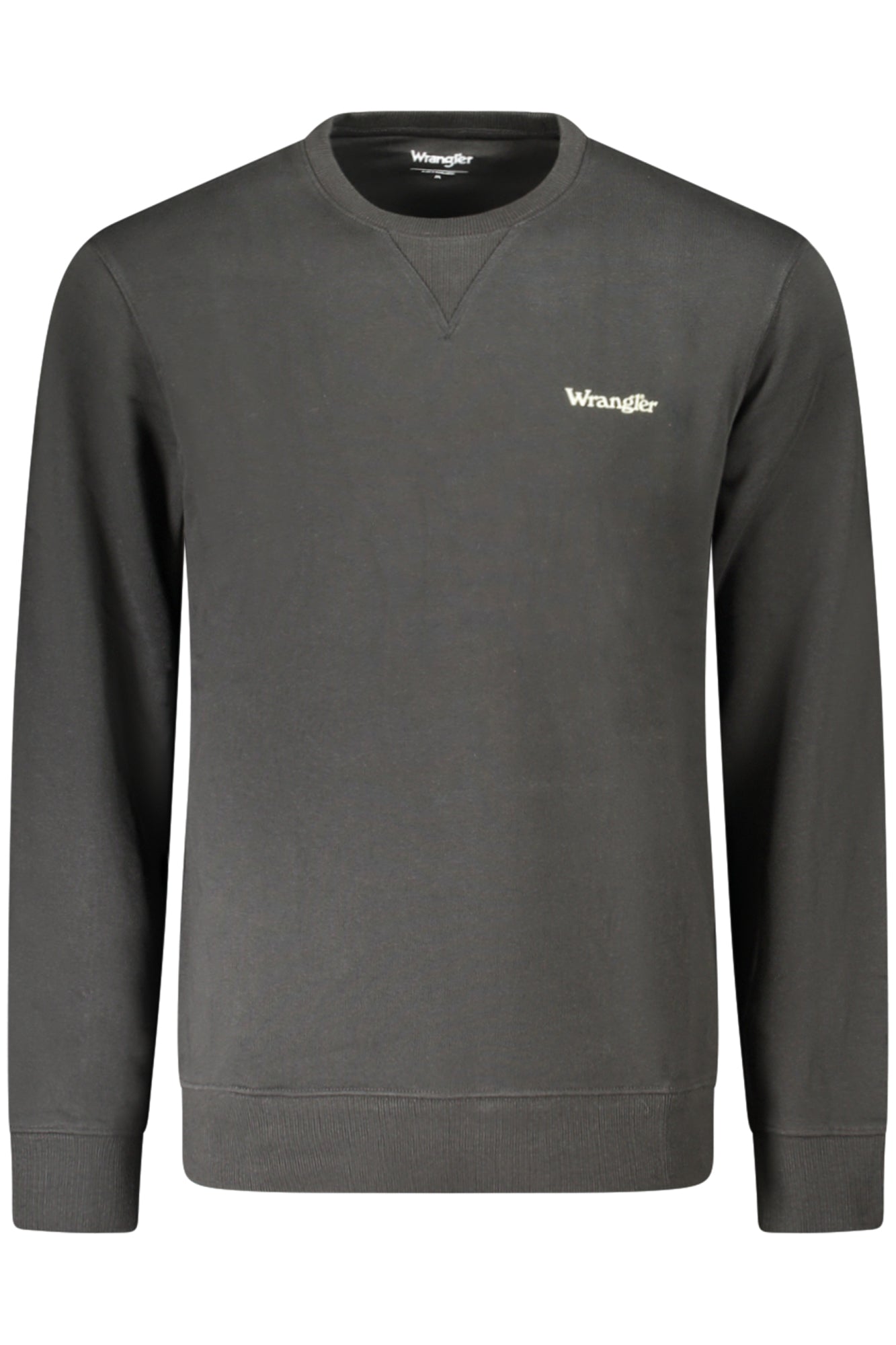 WRANGLER MEN'S BLACK ZIP-UP SWEATSHIRT