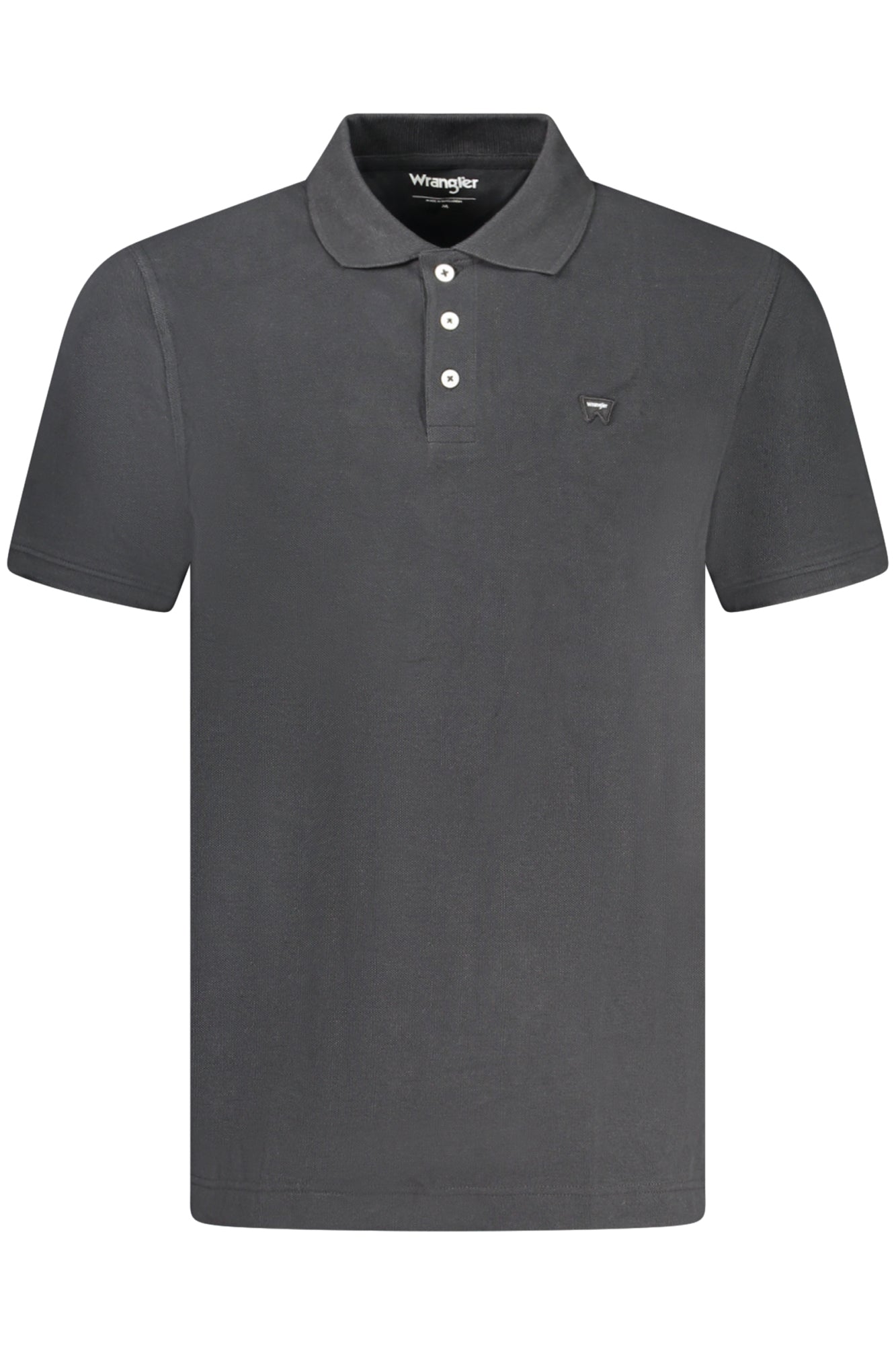 WRANGLER POLO SHORT SLEEVE MEN BLACK